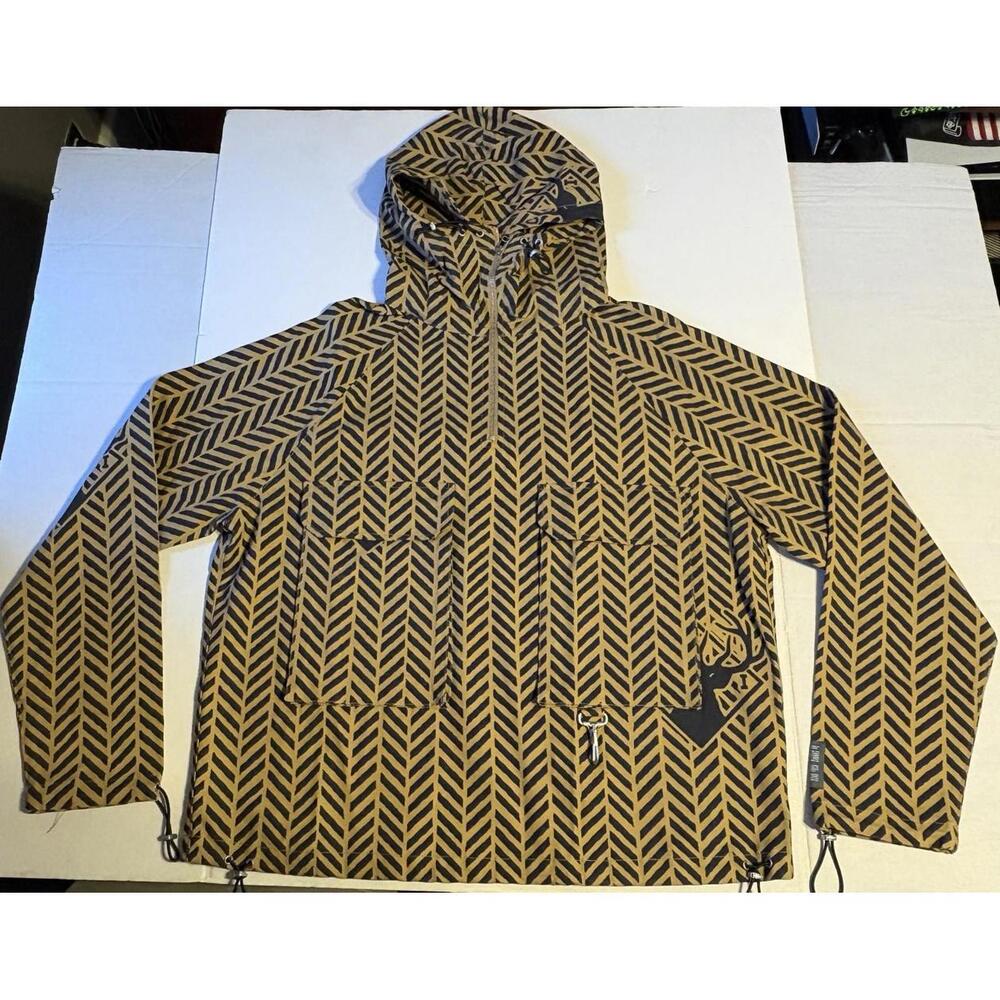 Reese Cooper jacket size Medium Brushed cotton canvas print